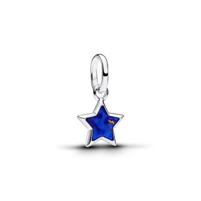 Pandora Me Mini-Charm-Anhänger Blauer Stern Sterling-Silber 794613C01