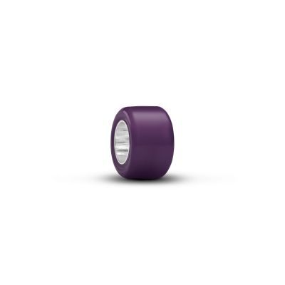 Pandora Mini-Charm Damen Violettes Murano-Glas Silber 794773C03