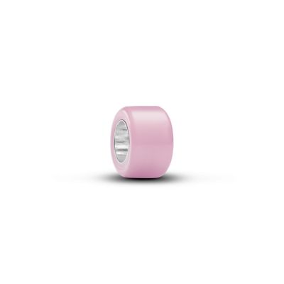 Pandora Mini-Charm Damen Rosafarbenes Murano-Glas Silber 794773C05
