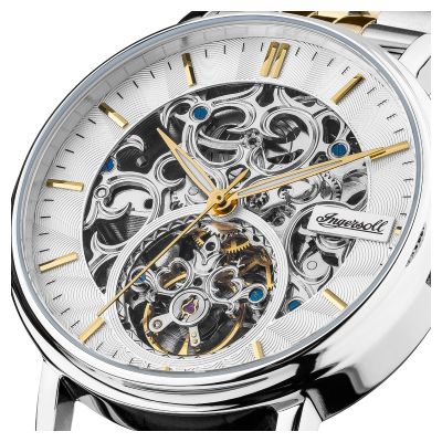 Ingersoll I05806 Herren-Uhr The Charles Analog Automatik Edelstahl-Armband Ø 44 mm