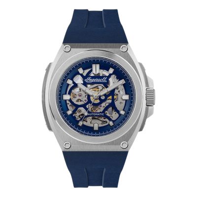 Ingersoll I11704 Herren-Uhr The Motion Analog Automatik Kunststoff-Band Ø 50 mm