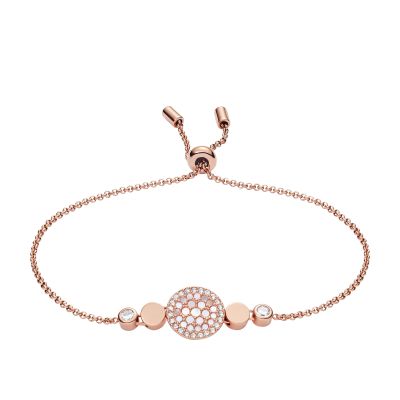 Fossil JF02905791 Armband Disc Mother Of Perl Perlmut Rosé-Ton