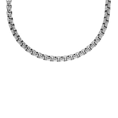 Fossil Halskette Unisex Ellis Core Chains Glanz Edelstahl JF04576040