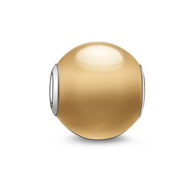 Thomas Sabo K0044-130-16 Karma Bead Naturachat Sterling-Silber