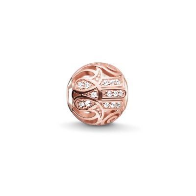 Thomas Sabo K0206-416-14 Karma Bead Fatimas Hand Sterling-Silber Rosé Vergoldet