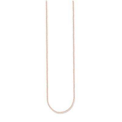Thomas Sabo KE1106-415-12 Halskette Venezia Silber Roségold Vergoldet