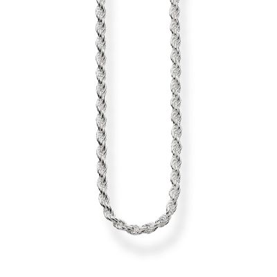 Thomas Sabo KE1349-001-12 Kordelkette Damen Sterling-Silber 45 cm