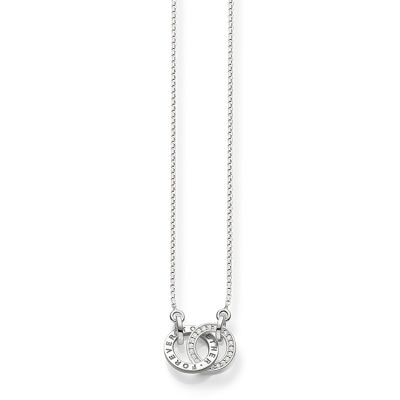 Thomas Sabo SCKE150159 Kette mit Anhänger Together Forever Silber 45 cm