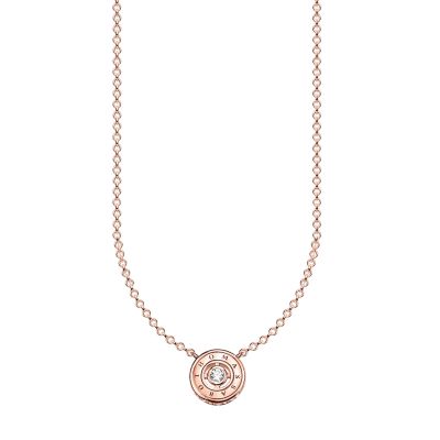 Thomas Sabo Halskette-Anhänger Kreis Rosévergoldet KE1881-416-14