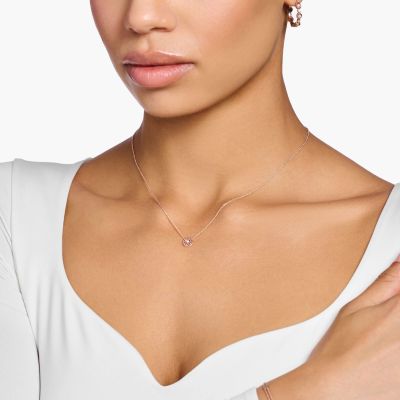 Thomas Sabo Halskette-Anhänger Kreis Rosévergoldet KE1881-416-14