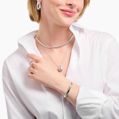 Thomas Sabo Halskette Damen Schlangenkette Silber KE2275-001-21-L45v