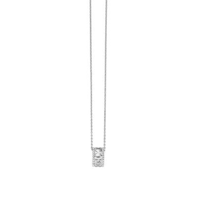Viventy Halskette mit Anhänger Rautenmuster Sterling-Silber 787192