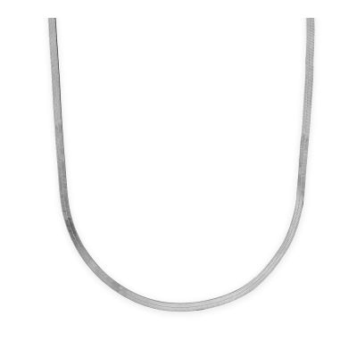 Xenox Collier Fischgrätenkette Damen Basic Sterlingsilber KHE030