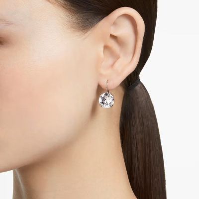 Swarovski Creolen Damen Millenia Zirkonia Silber-Ton 5628351