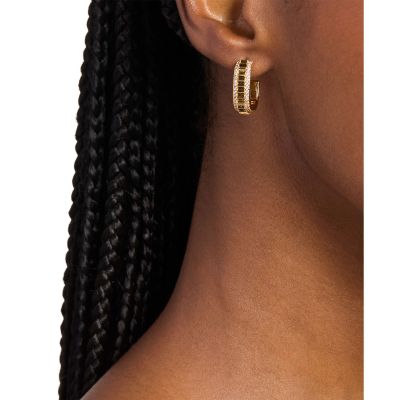 Michael Kors Creolen Lexington Zirkonia Metall Gold-Ton MKJ8613710