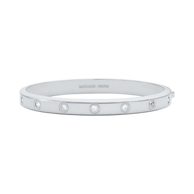 Michael Kors Armreif Stone Station Bangle Silberton MKJ8650040
