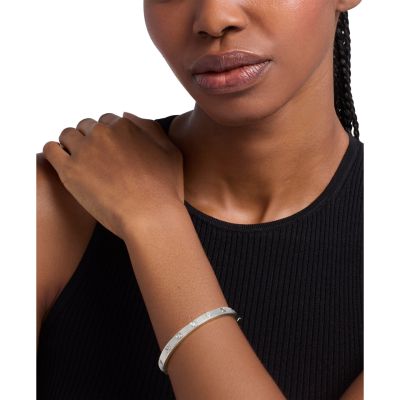 Michael Kors Armreif Stone Station Bangle Silberton MKJ8650040