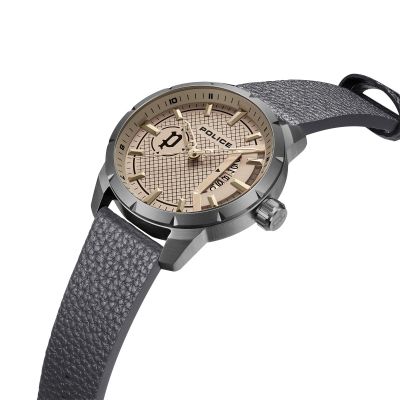  Police PEWJB2226903 Herren-Uhr Neist Analog Quarz Leder-Armband