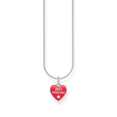 Thomas Sabo Halskette mit Anhänger Best Friends Silber KE2237-007-10
