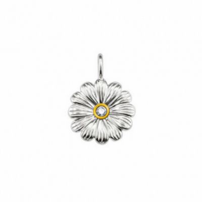 Thomas Sabo Anhänger Sweet Diamonds Blume Silber SD_PE0003-179-14