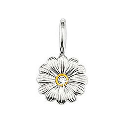 Thomas Sabo SD_PE0004-179-14 Halsketten Anhänger Sweet Diamonds Blume Silber
