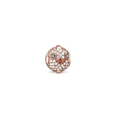 Thomas Sabo K0148-416-14 Karma Bead Fugu Sterling-Silber