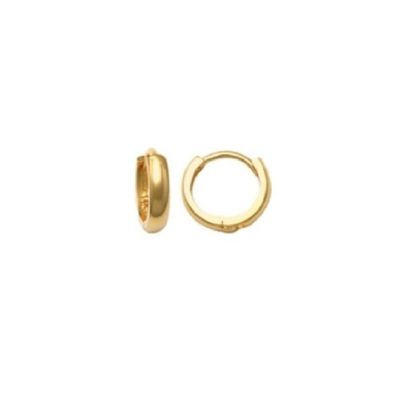 Xenox Creolen Ohrringe Damen Fine Basic 585er Gelbgold XG14K6036G
