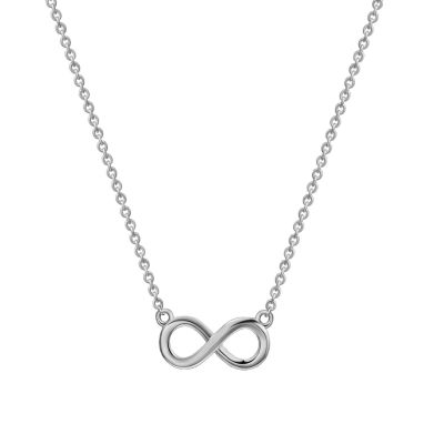 Xenox Halskette mit Anhänger Damen Infinity 375 Weißgold XG9K3015W