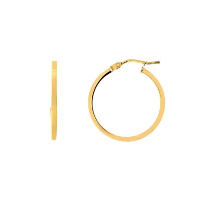 Xenox XG9K6023G Creolen Damen Fine Basic Kollektion 9K Gelbgold Ø 22mm