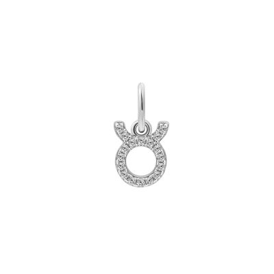 Xenox Anhänger Damen Sternzeichen Stier Zirkonia Silber XS10461W