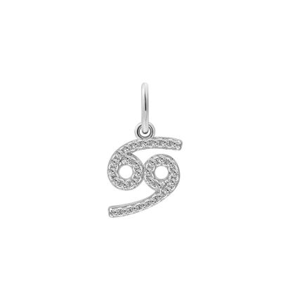 Xenox Anhänger Damen Sternzeichen Krebs Zirkonia Silber XS10463W