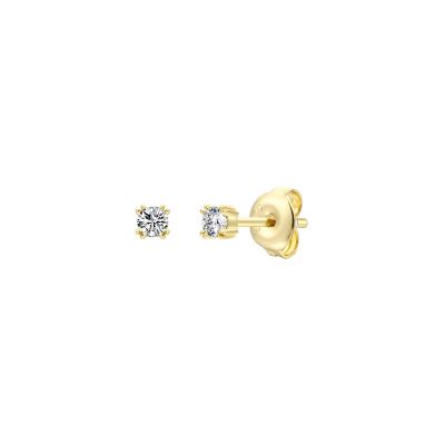 Xenox Ohrstecker Damen Pure Essentials Zirkonia Vergoldet XS10602G