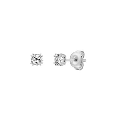 Xenox Ohrstecker Damen Pure Essentials Zirkonia Sterlingsilber XS10603