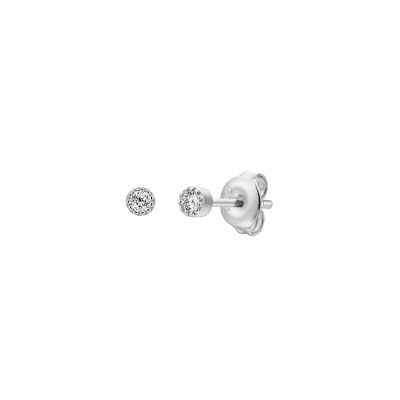 Xenox Ohrstecker Damen Pure Essentials Zirkonia Sterlingsilber XS10606