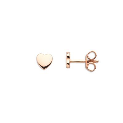 Xenox XS3488RN Ohrstecker Love Story Rosé Herzform 