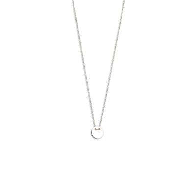 Xenox XS3567 Halskette mit Anhänger Damen Collier Gravurplatte Sterling-Silber