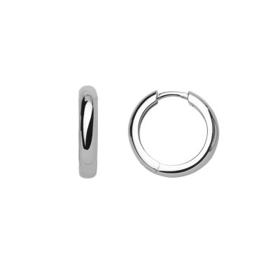 Xenox Creolen Ohrringe Damen Klassik Sterlingsilber 17 mm XS8661