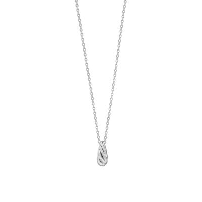 Xenox Halskette mit Anhänger Damen Sculpted Sterlingsilber XS91914