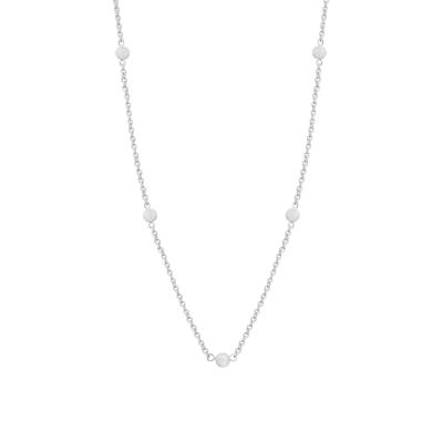 Xenox Halskette Damen Dusted Glow Sterling-Silber 45 cm XS92045