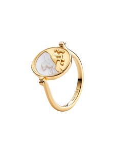 Pandora Me Ring Wendbar Pegasus 14 Karat Vergoldet 164812C01