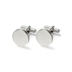 Monomania 61061 Manschettenkn&ouml;pfe Herren Pure Edelstahl 