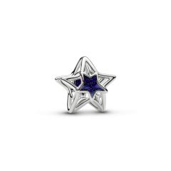 Pandora Charm Stern Offen Gearbeitet Platinbeschichtet 735034C01