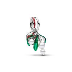 Pandora Charm-Anh&auml;nger Damen Mistelzweig Platinbeschichtet 735066C01