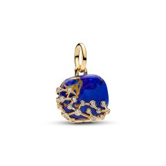 Pandora Charm-Anh&auml;nger Himmelblaues Sternbild 14K Vergoldet 765040C01