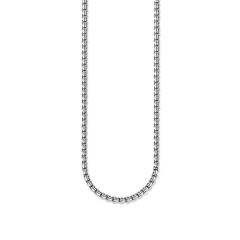 Thomas Sabo KE1108-001-12 Halskette Venezia Sterling-Silber Geschw&auml;rzt