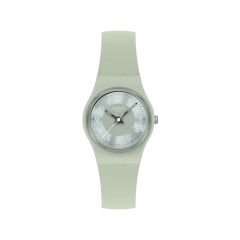 Swatch Armband-Uhr Serenity of Sage Analog Quarz Silikon-Band LG131
