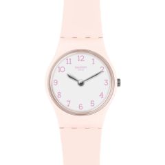 Swatch Armband-Uhr Pinkbelle Analog Quarz Silikon-Armband LP150