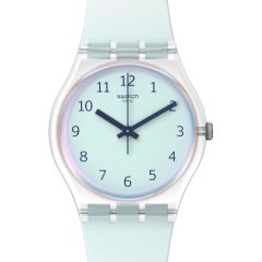 Swatch Pay Armband-Uhr Ultraciel Pay! Quarz Silikon-Band SO28K110-6000