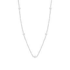 Xenox Halskette Damen Dusted Glow Sterling-Silber 45 cm XS92045