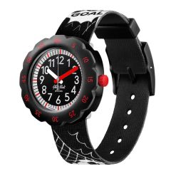 Flik Flak Jungen-Uhr Goal! Analog Quarz Textil-Armband FPSP064